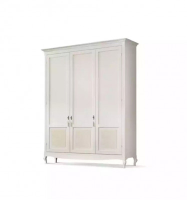 Kleiderschrank Schlafzimmer Holz Klassisch Design Möbel Weiß Schränke