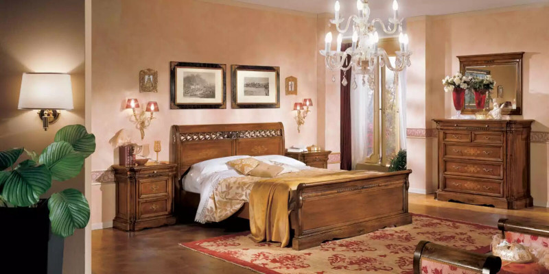 Luxus Schlafzimmer Set Bett+ 2x Nachttische Komplettes Zimmer Möbel Neu Neu