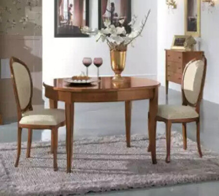 Esstisch 4x Stühle Stuhl Esszimmer Set Essgruppe Tisch Braun Garnitur