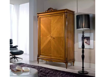 Schrank Holz Möbel Schlafzimmer Schränke Klassisch Stil Kleiderschrank