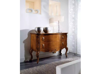 Kommode Luxus Möbel Design Holz Schlafzimmer Holz Schrank Braun Neu