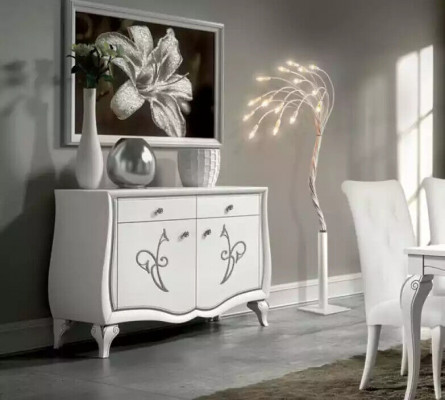 Sideboard Kommode Wohnzimmer Luxus Kommoden Weiß Möbel Holzschrank