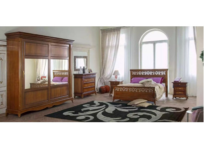 Bett 2x Nachttische 6tlg Schlafzimmer Design Modern Luxus Schlafzimmer