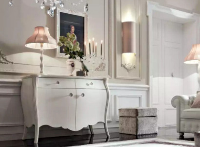 Anrichte Sideboard Weiß Sideboards Massiv Holz Schrank Möbel Kommoden