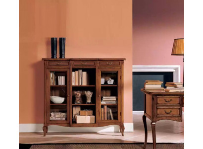 Designer Luxus Holz Vitrine Schrank Design Anrichte Italienische Möbel