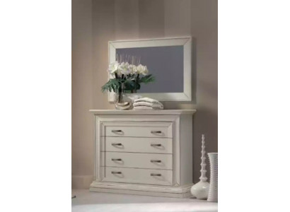 Kommoden italienischer Stil Möbel Spiegel 2tlg Kommode Sideboard Holz