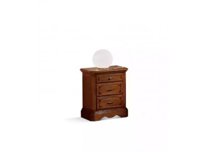 Design Nachttisch Tisch Möbel Braun Holz Schlafzimmer Beistelltisch Neu