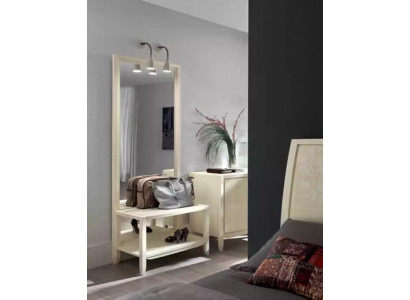 Standspiegel Design Spiegel Italienische Schlafzimmer Holz Stand Wand