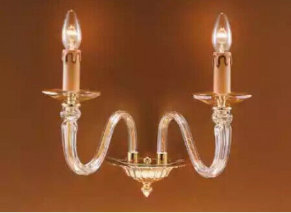 Wandlampe Lichtkronenluster Wandleuchte Lüster Wand Lampen Kristalllampe