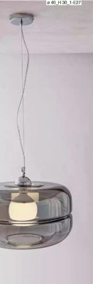 Pendelleuchte grau Kronleuchter Pendel Leuchten Lampe Lampen Deckenleuchte