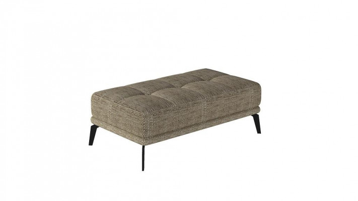 Lounge Fußhocker Hocker xxl Club Ottomane Pufa Leder Textil Ottoman Designer Neu