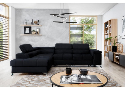 Design Sofa Couch Ecksofa Textil Polster Garnitur Wohnlandschaft Eckgarnitur Neu