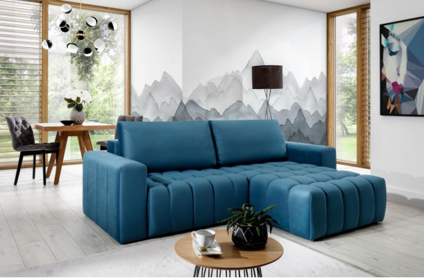 Ecksofa Grau Stoff L Form Couch Design Couch Polster Textil Moderne Garnitur