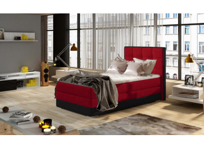 Bett Polster Design Luxus Hotel Betten 90x200cm Schlaf Zimmer Boxspring Single