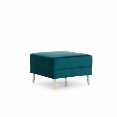 Fußhocker Sitzhocker Sitzpouf Wohnzimmer Designer Hocker Leder Textil