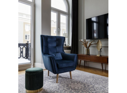 Sessel Club Lounge Designer Lehn Stuhl Polster Sofa 1 Sitzer Fernseh Neu Textil