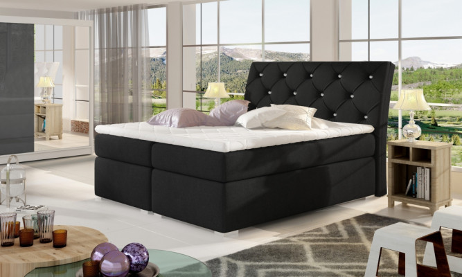 Bettkasten Chesterfield Bett Polsterbett Doppelbett Big XXL Designer Bett Neu