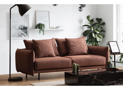 Wohnzimmer Sofa Couch Möbel Einrichtung Couch braun Sofas Couches neu