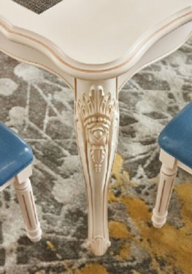 Esszimmer Möbel Esstisch 6 x Stuhl Ess Set Holz Küche Gruppe Garnitur Neu 7tlg.