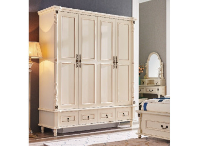 Kleiderschrank Schrank Barock Stil Holz Möbel Klassische Schlafzimmer Schränke