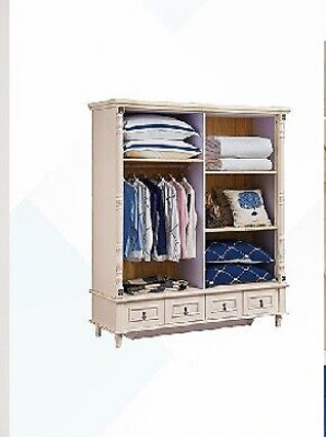 Kleiderschrank Schrank Barock Stil Holz Möbel Klassische Schlafzimmer Schränke