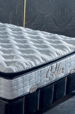 Luxus Schlafzimmer Samt Metall Bett Doppelbett 2x Nachttisch Betten Möbel 3tlg.