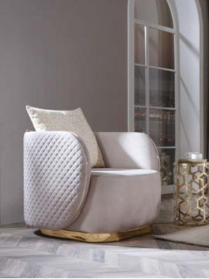 Club Möbel Hotel Zimmer Sessel Lehnstuhl Einrichtung Praxis Rund Stuhl