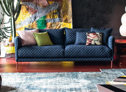 Sofa 3 Sitzer Couch Wohnlandschaft Modern Garnitur Design Sofa Sitz Stoff