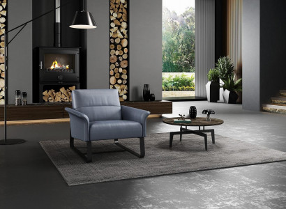 Moderner Design Sessel Textil Wohnzimmer Lounge Luxus Design Möbel Stühle Neu