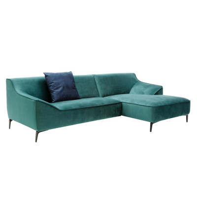 Design Ecksofa L-form Modern Sofas Stoff Textil Couch Wohnlandschaft Sofa Samt