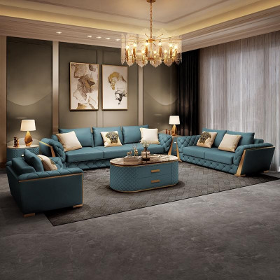 Modernes Sofa 3 Sitzer Wohnlandschaft Designer Couchen Sitzpolster Neu