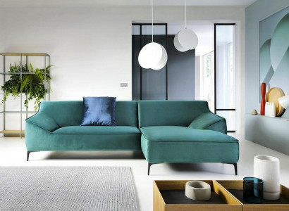 Ecksofa L-Form Wohnlandschaft Sofa Couch Polster Ecke Garnitur Stoff Sofas Neu