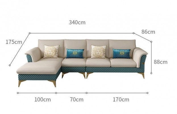 Design Ecksofa L-form Modern Sofas Ledersofa Couch Wohnlandschaft Modernes Sofa