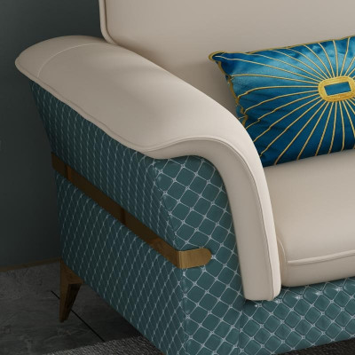 Design Ecksofa L-form Modern Sofas Ledersofa Couch Wohnlandschaft Modernes Sofa