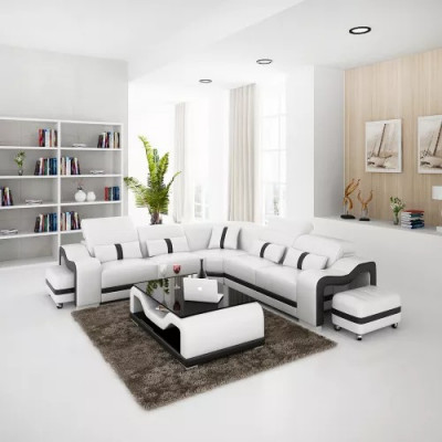 Ledersofa Design Sofa Ecksofa L Form Modernes Ecksofa Polster