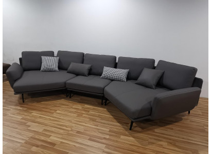 Ecksofa LForm Wohnlandschaft Sofa Couch Polster Sofas Garnitur Ledersofa Couchen