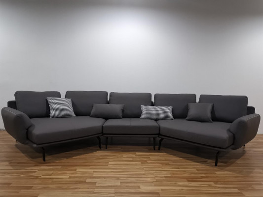 Ecksofa LForm Wohnlandschaft Sofa Couch Polster Sofas Garnitur Ledersofa Couchen