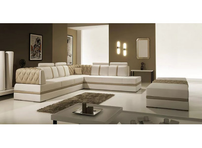 Ecksofa Ledersofa Design Sofa Ecksofa L Form Modernes Polster Wohnzimmer