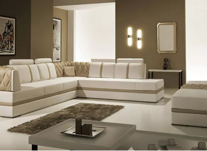 Ecksofa Ledersofa Design Sofa Ecksofa L Form Modernes Polster Wohnzimmer
