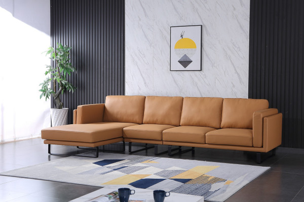 Eckcouch Design Ecksofa Wohnzimmer Möbel Moderne Lederpolster Couch