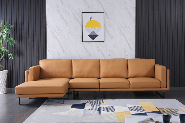 Eckcouch Design Ecksofa Wohnzimmer Möbel Moderne Lederpolster Couch