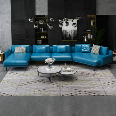 Sofa U-Form Ledeh Wohnlandschaft Garnitur Design Moderrsofa Coucn Sofas Turkis