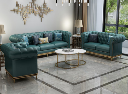 Sofagarnitur 3 2 1 Sitzer Set Design Sofa Polster Couchen Couch Modern Luxus Neu