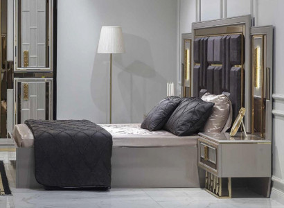 Betten Schlafzimmer Luxus Bettrahmen Design Polster Bett Designer