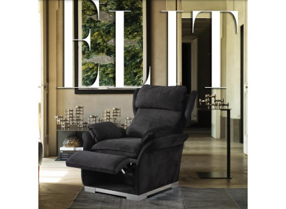 Fernseh Sessel multifunktionaler Relax im italienischen Stil Moderne Polster Neu