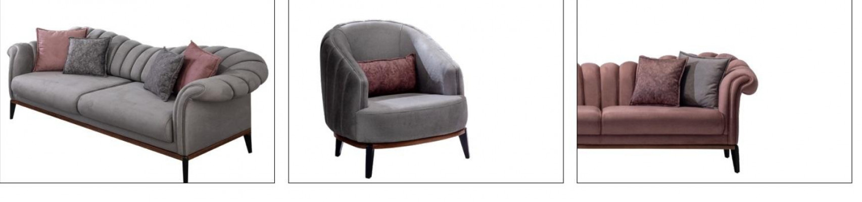 Sofagarnitur Couch Polster 3311 Sitzer Set Design Sofas Polster