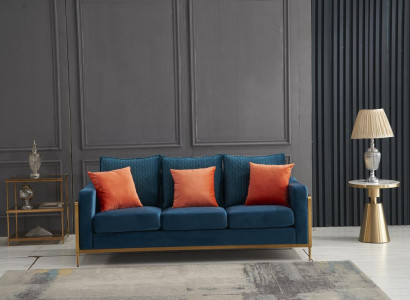 Sofagarnitur 3+2 Sitzer Set Design Sofas Polster Couchen Textil Relax Garnituren