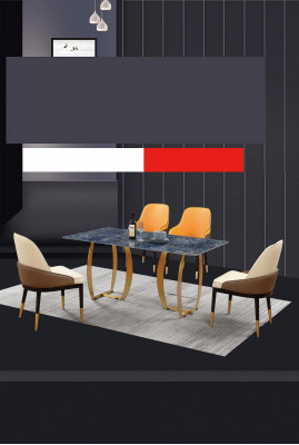 Esszimmer Set Esstisch 4x Stuhl Garnitur Tisch Gruppe 5tlg. Set Komplett