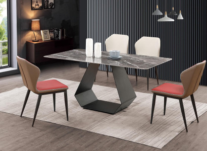 Moderner Esstisch Tisch Marmor Tische 180x90 Esszimmer Luxus Möbel Design Neu.