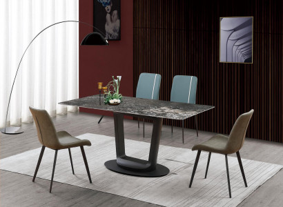 Luxus Möbel Design Esszimmer Garnitur Essgarnitur Stühle Tisch Gruppe